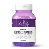 BIOTIN-K (Biotin + keratin) | Stronger Hair, Skin & Nails