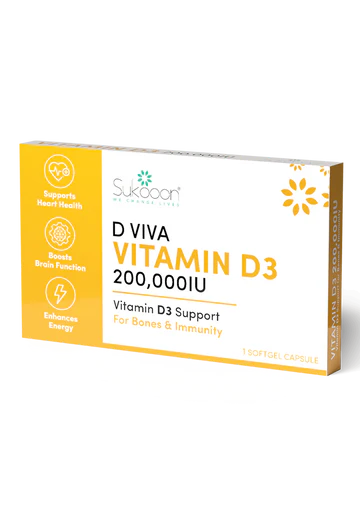 D VIVA VITAMIN D3 CAP 1S