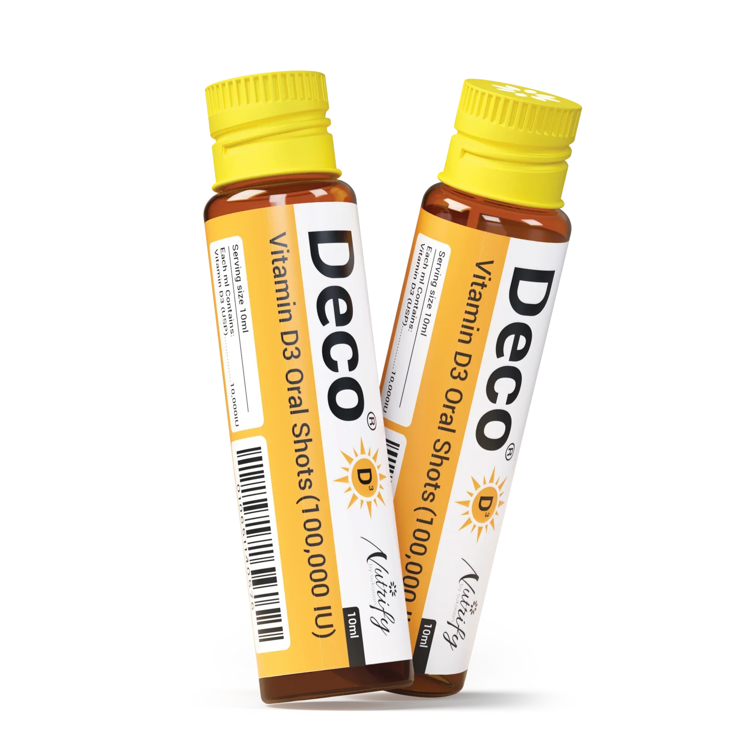 DECO Vitamin D3 Oral Shots (100,000 IU))