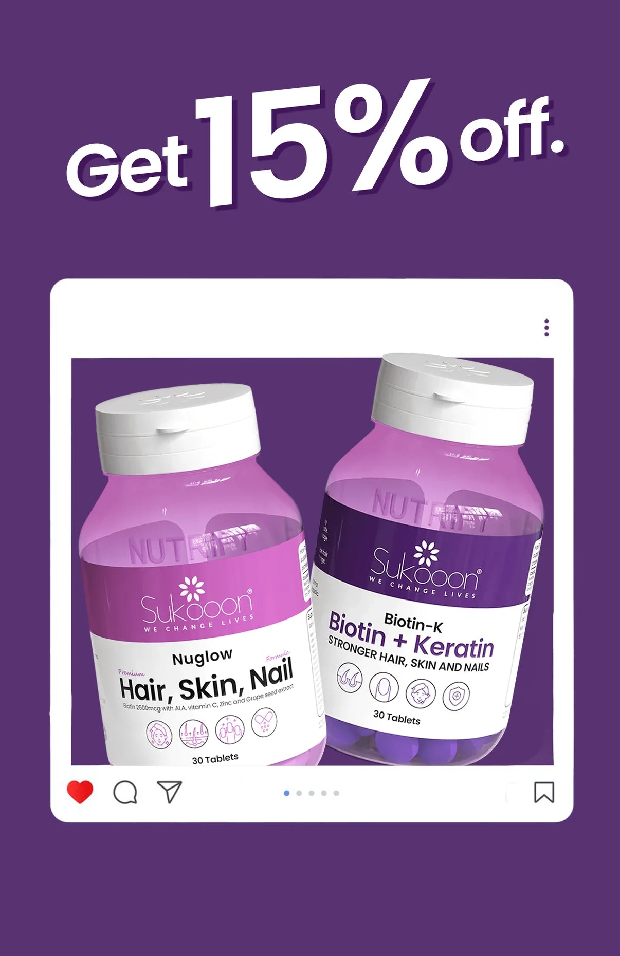 Hair, Skin & Nails Duo