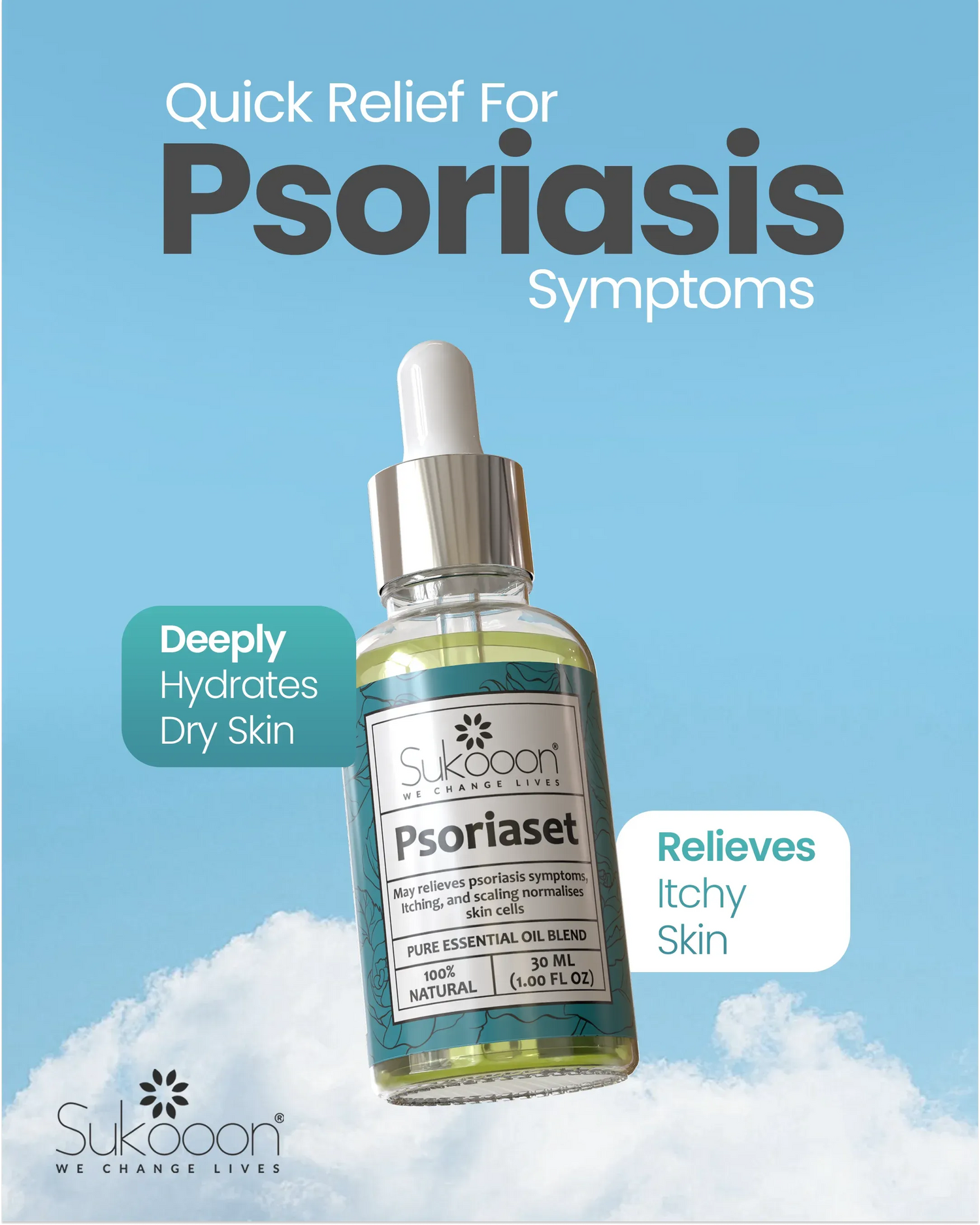 Psoriaset | Skin Comfort & Soothing Care Formula