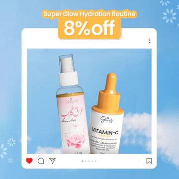 Skin Care Essentials Bundle (Arke Gulab 120ml / C Glow Serum 30ml)