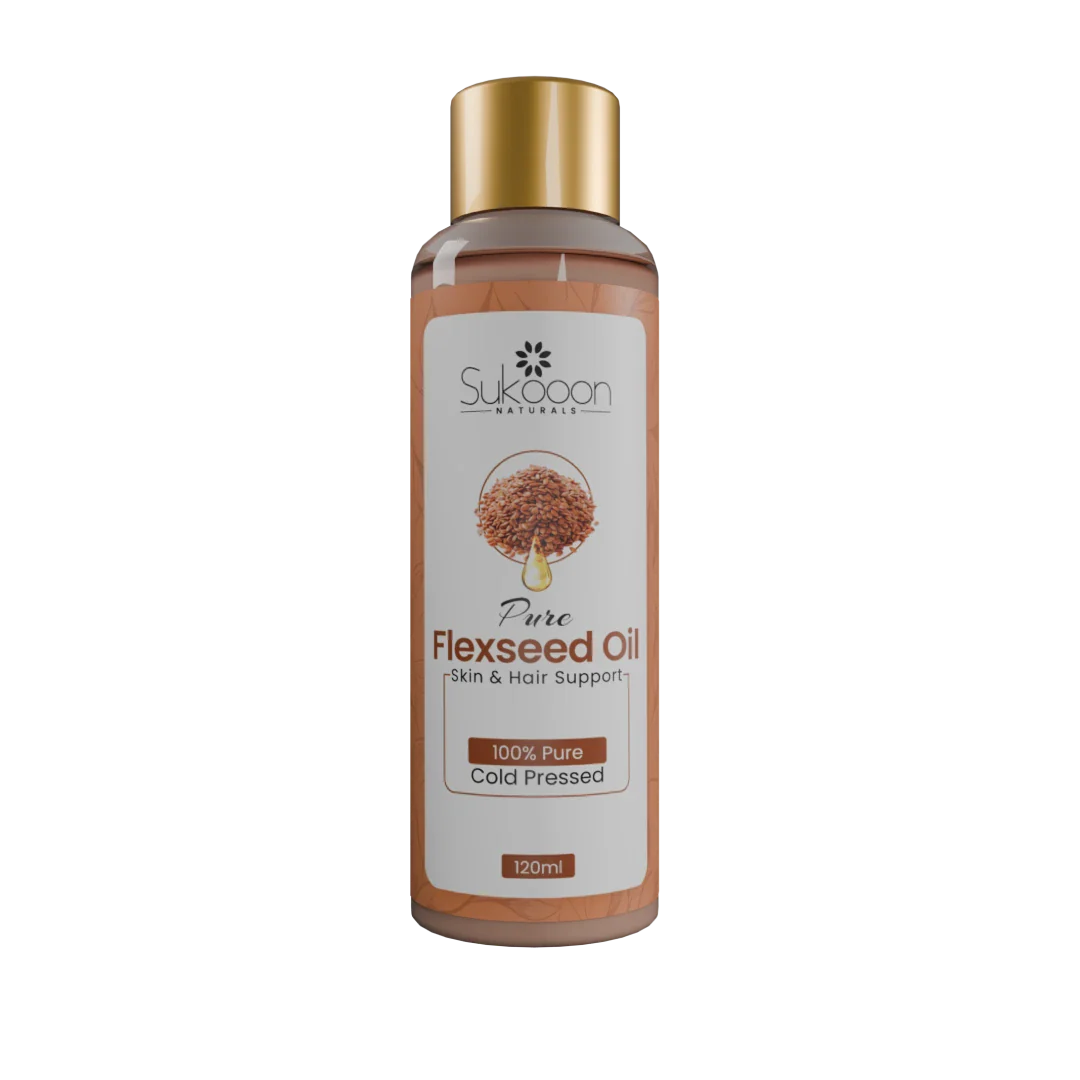 Flaxseed Oil | 120ml 100% Pure Cold Pressed Oil
