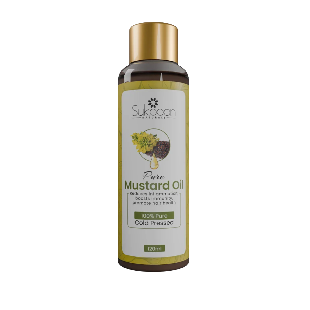 Mustard Oil | 120ml 100% Pure Cold Pressed Oil