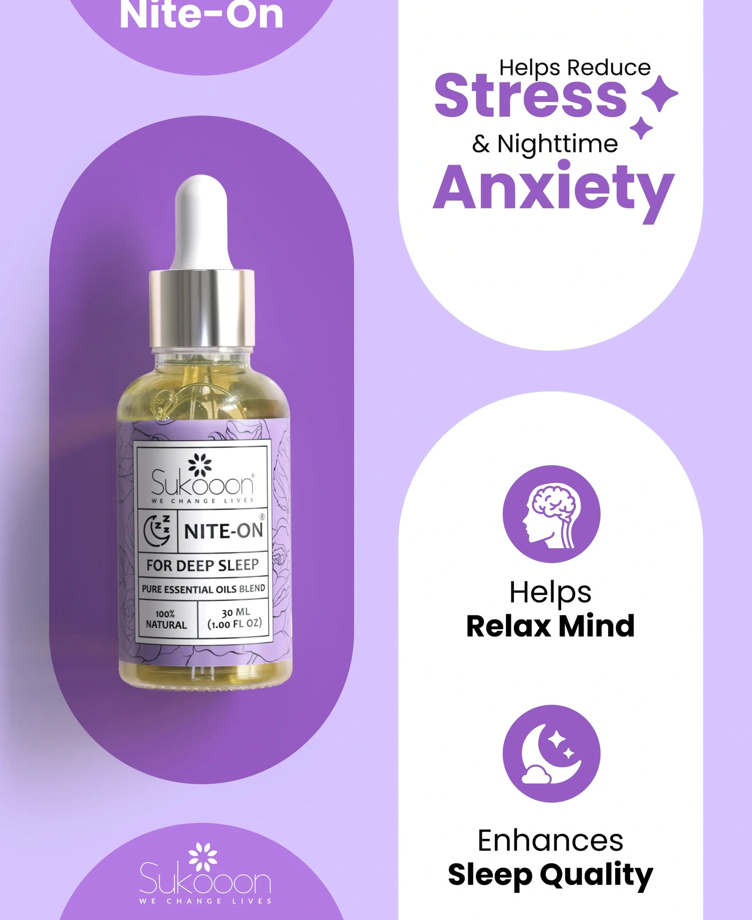 NITE-ON Essential Night Oil by Sukooon